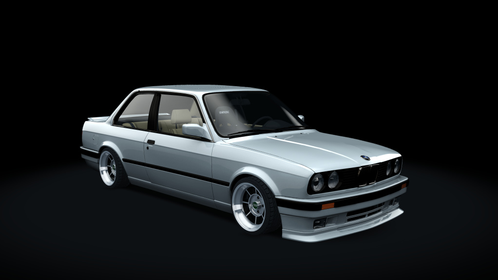 BMW 340i E30, skin alpine_white