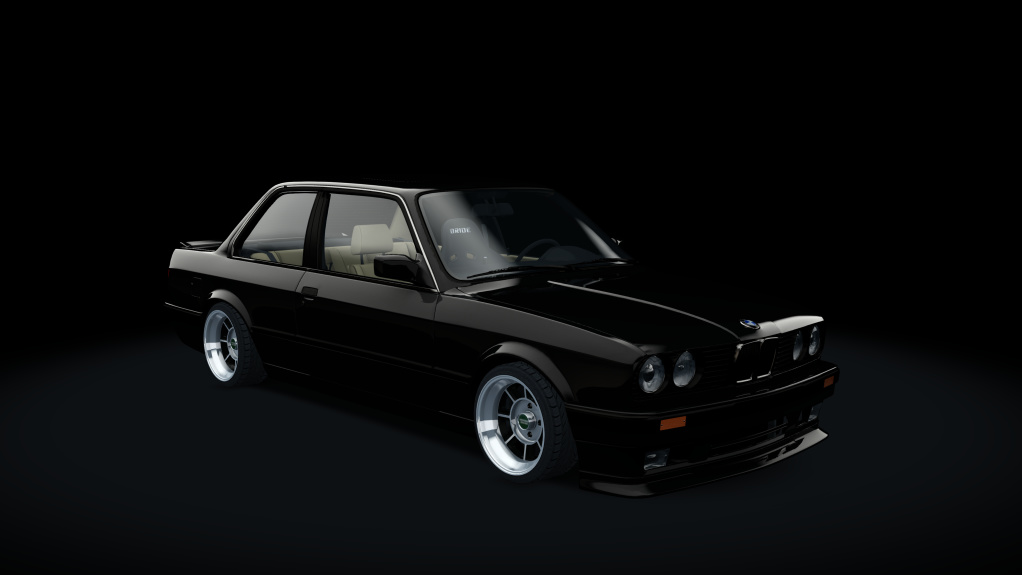 BMW 340i E30, skin diamond_black_metallic