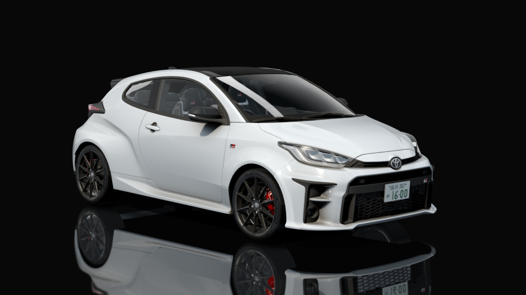 Toyota Yaris GR, skin Super white II