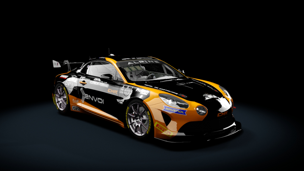 Alpine A110 GT4, skin 2