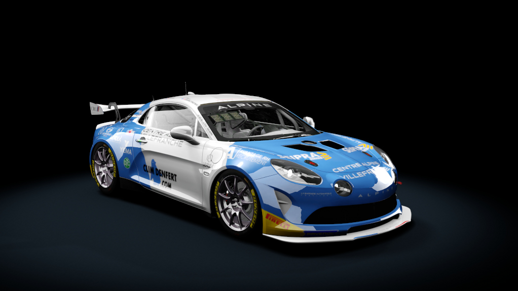 Alpine A110 GT4, skin 5