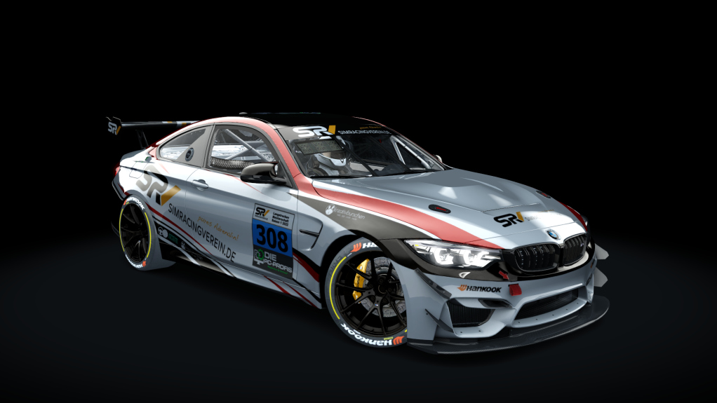 SLM BMW M4 GT4, skin SLM_308_2022