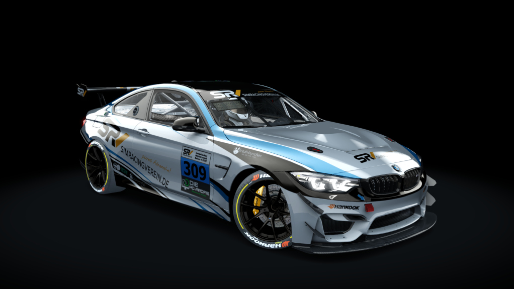 SLM BMW M4 GT4, skin SLM_309_2022