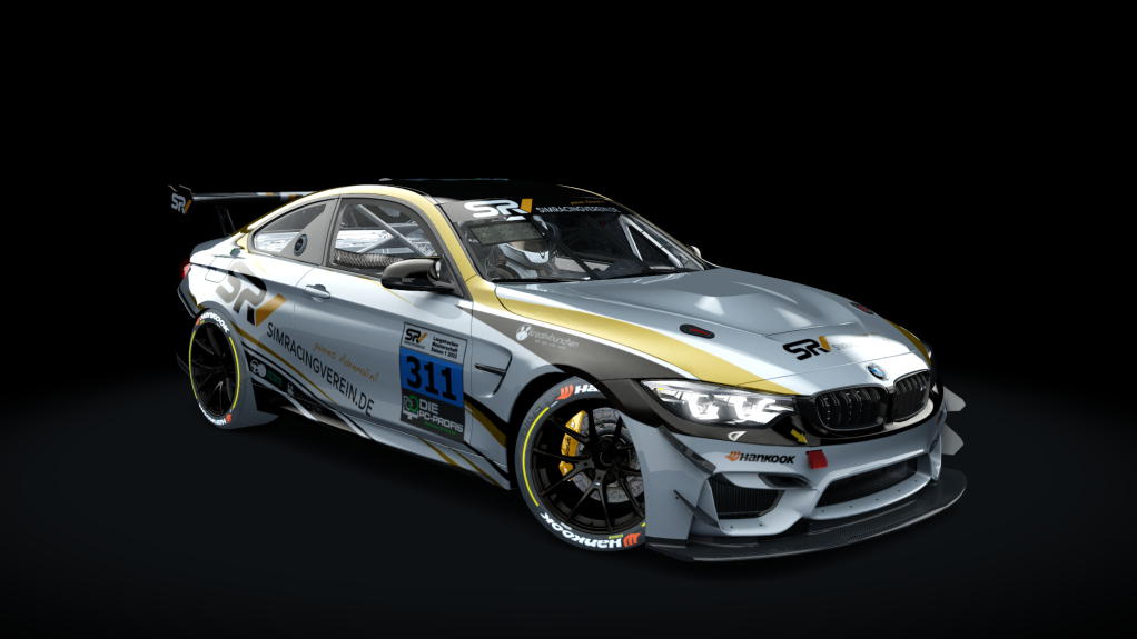 SLM BMW M4 GT4, skin SLM_311_2022