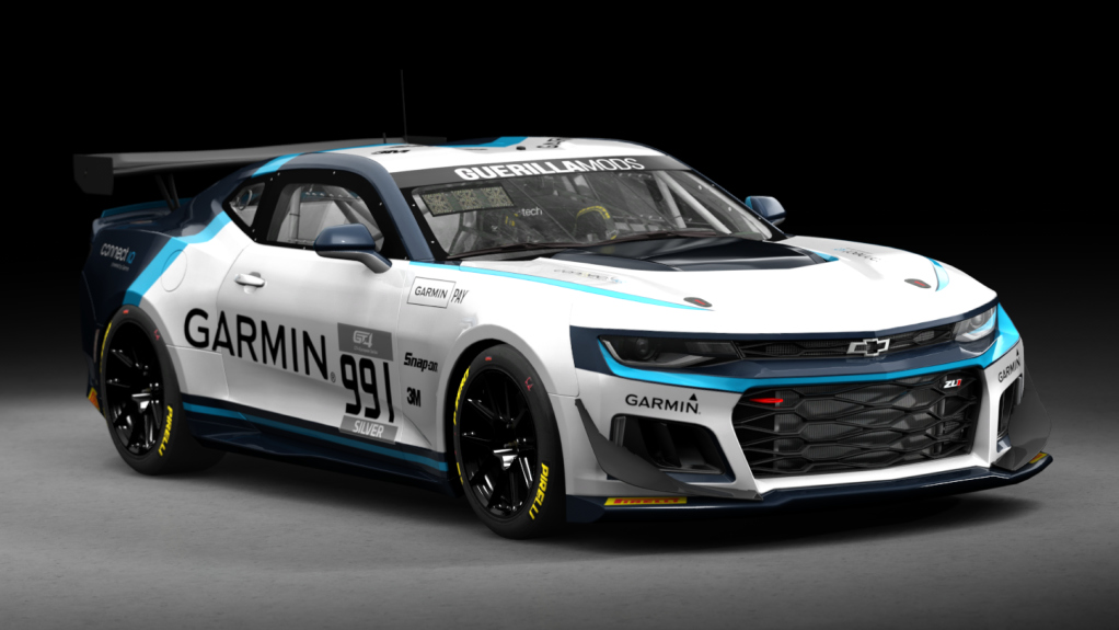 Chevrolet Camaro GT4.R, skin rm_gt4_european_series_fictional_garmin_911