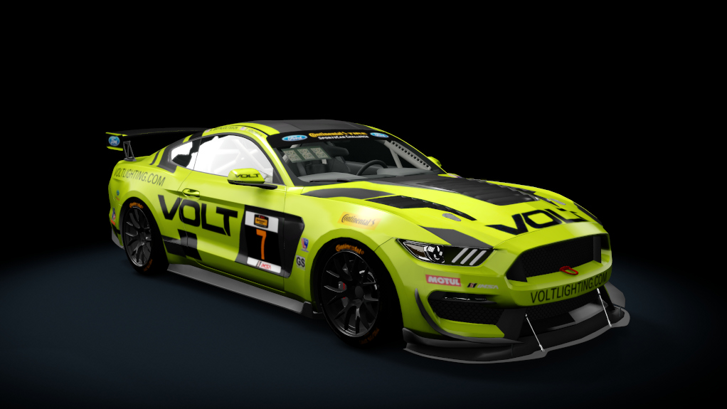 Ford Mustang GT4, skin volt_racing