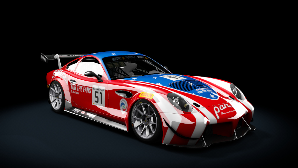 Panoz Avezzano GT4, skin for_the_fans