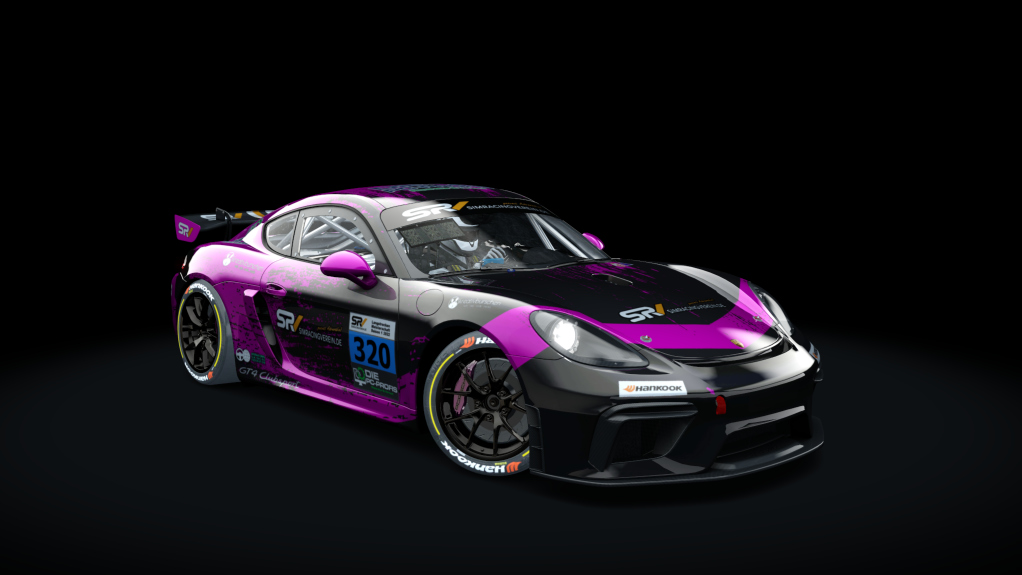 SLM Porsche 718 Cayman GT4, skin SLM_320_2022