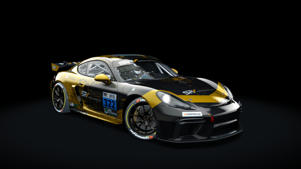 SLM Porsche 718 Cayman GT4, skin SLM_322_2022