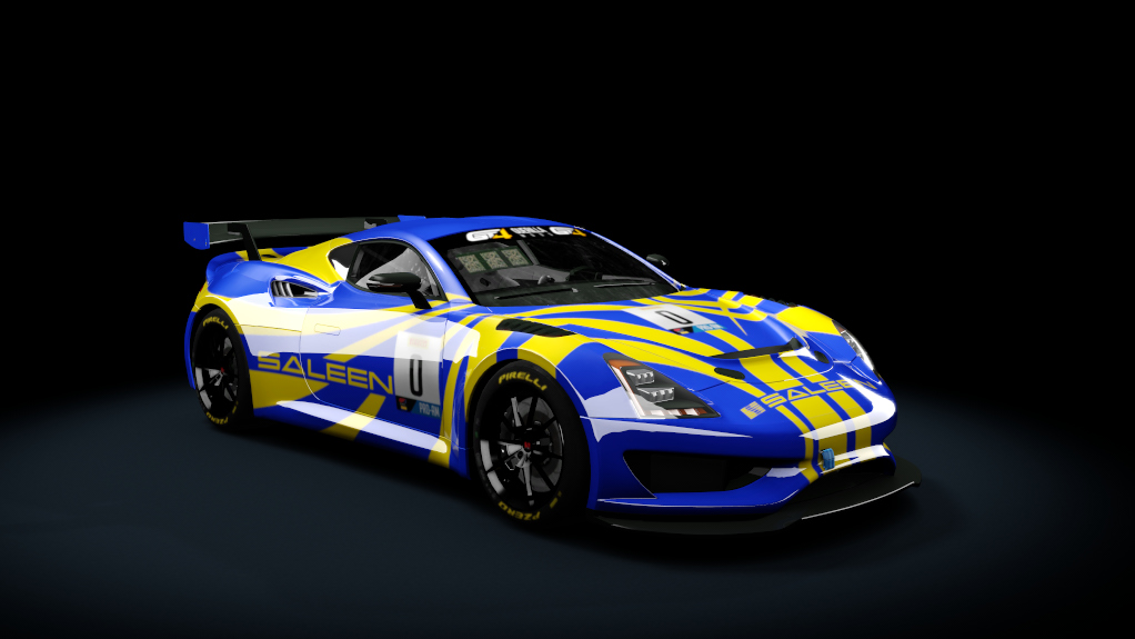 Saleen S1 GT4, skin saleen