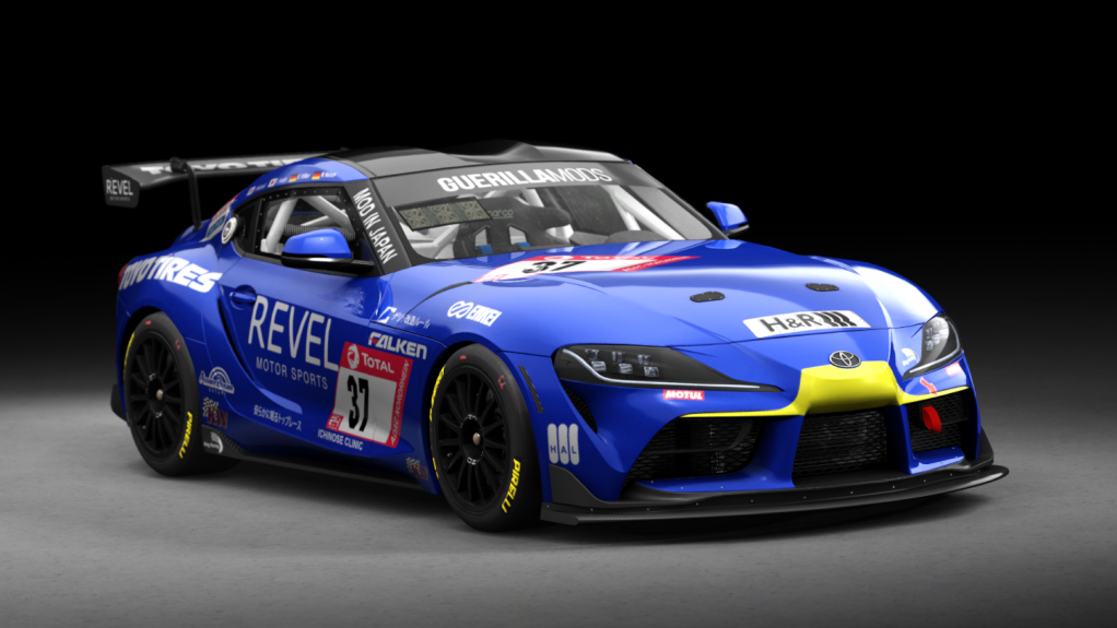 Toyota Supra GT4, skin Revel_Motorsports