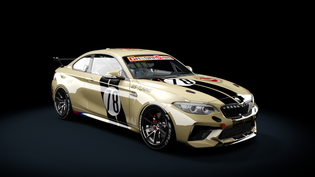 BMW M2 CS Racing, skin Warsteiner