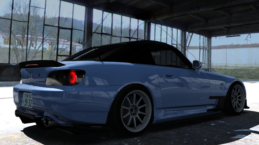 Honda S2000 hell-spec, skin 08_nurburgring_blue_metallic