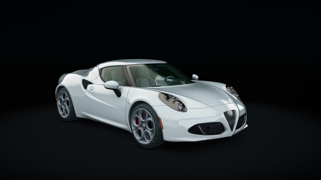 Alfa Romeo 4C, skin bianco_madreperla