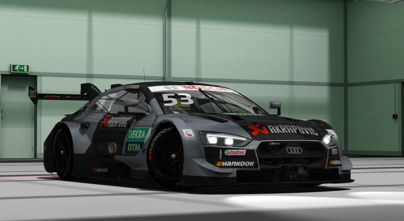 DTM 2020 AUDI RS 5, skin AUDI_DTM_2020_Green_53