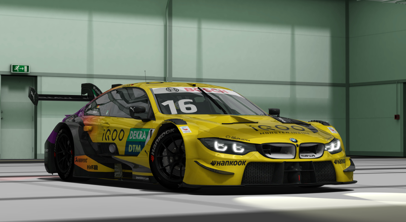 DTM 2020 BMW M4, skin BMW_DTM_2020_Glock_16