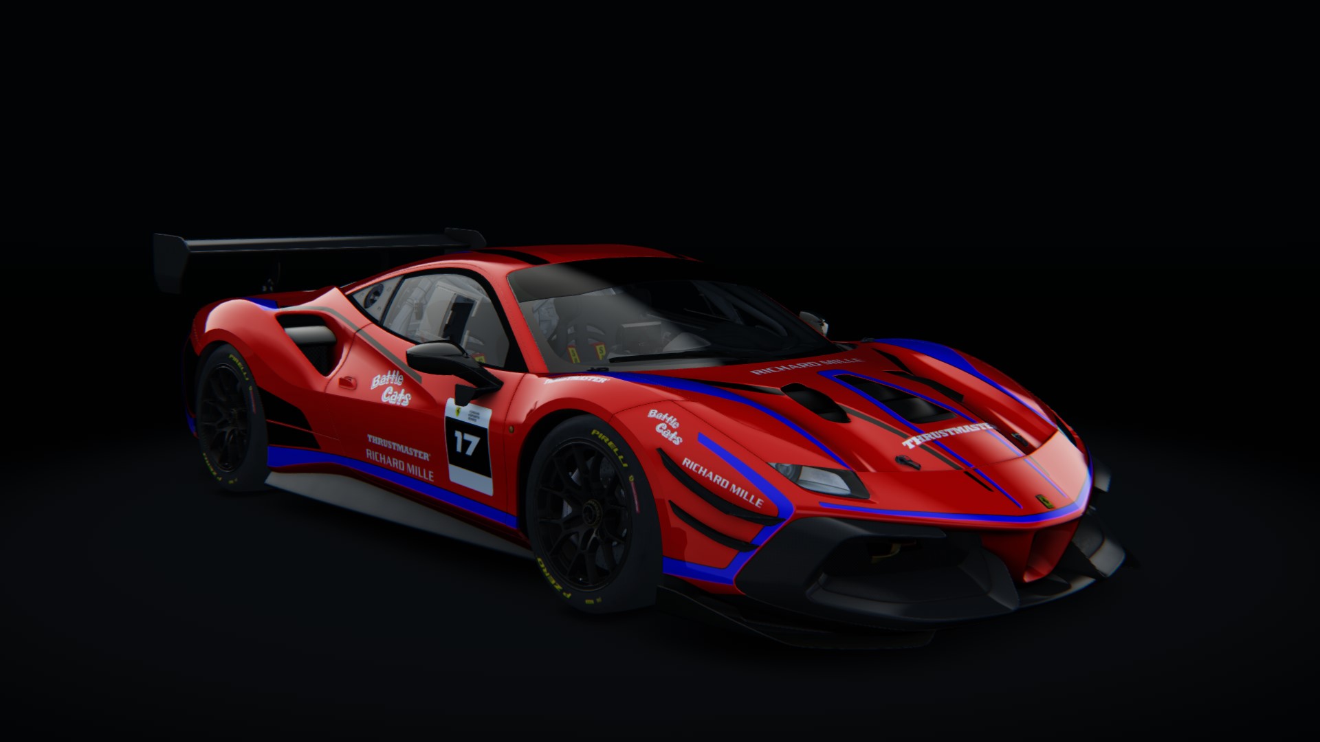 Ferrari 488 Challenge Evo, skin fes_2021_17_red