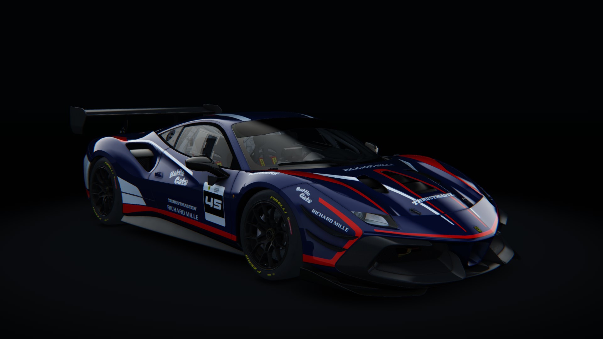 Ferrari 488 Challenge Evo, skin fes_2021_45_blue