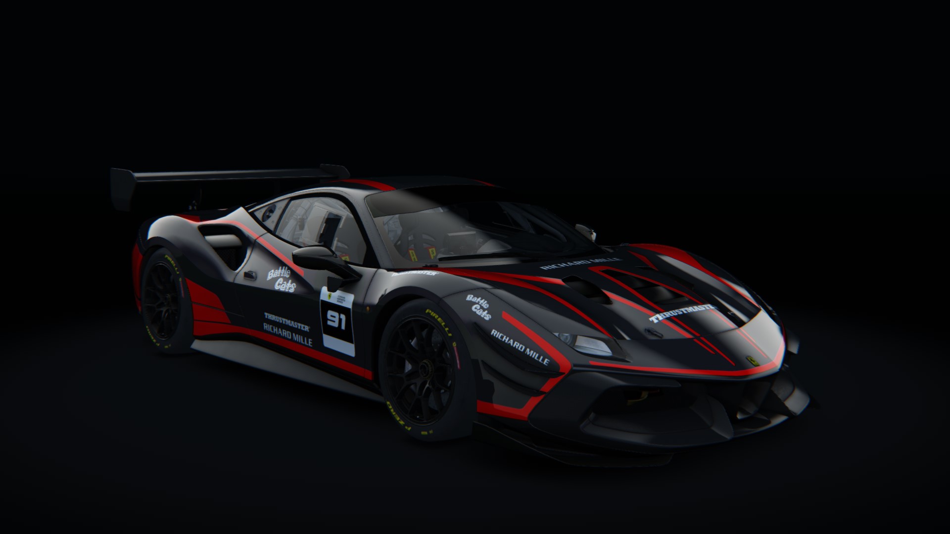 Ferrari 488 Challenge Evo, skin fes_2021_91_grey