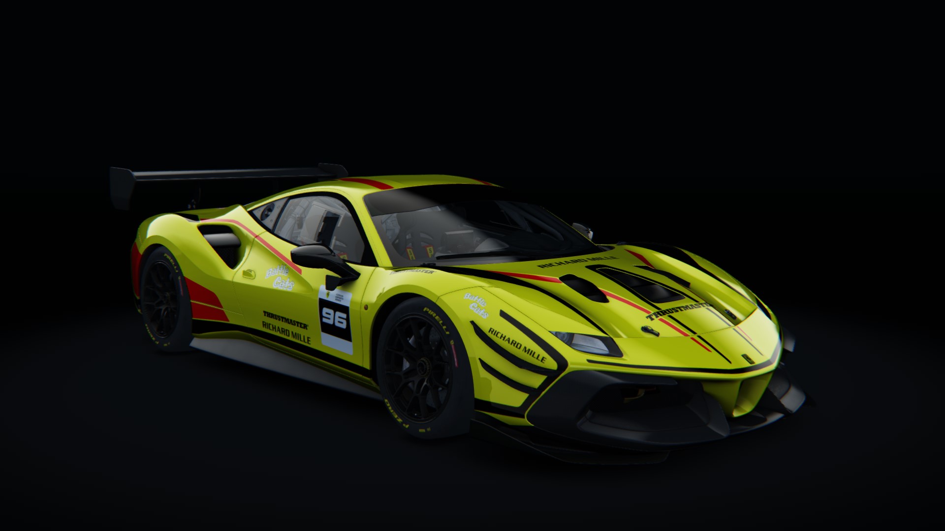 Ferrari 488 Challenge Evo, skin fes_2021_96_yellow