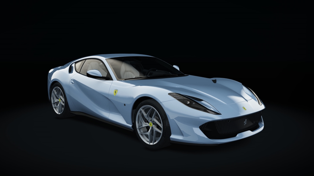 Ferrari 812 Superfast, skin 23_azzurro_california