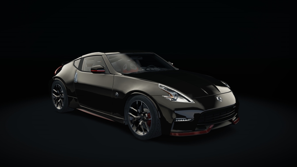 Nissan 370z Nismo MTBRacing, skin 01_magnetic_black_met