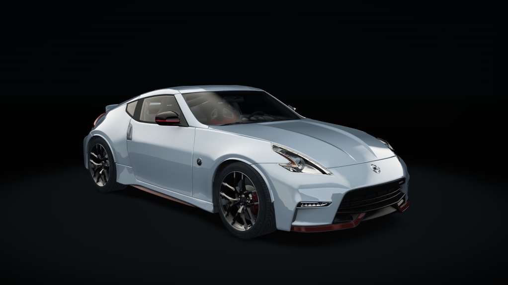 Nissan 370z Nismo MTBRacing, skin 03_brillant_silver_met