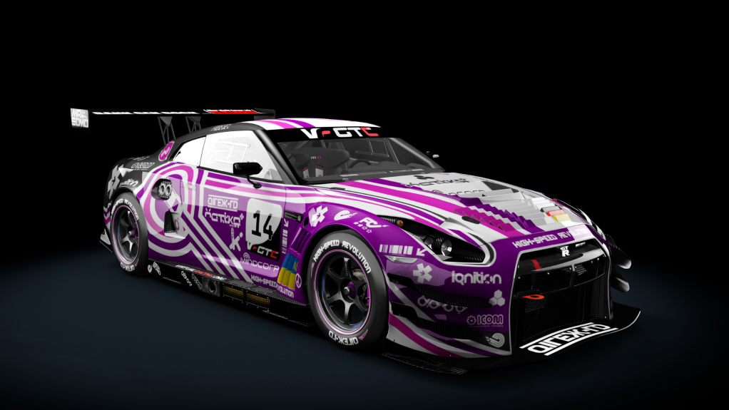 Nissan GT-R GT3, skin GTC15_014_BF