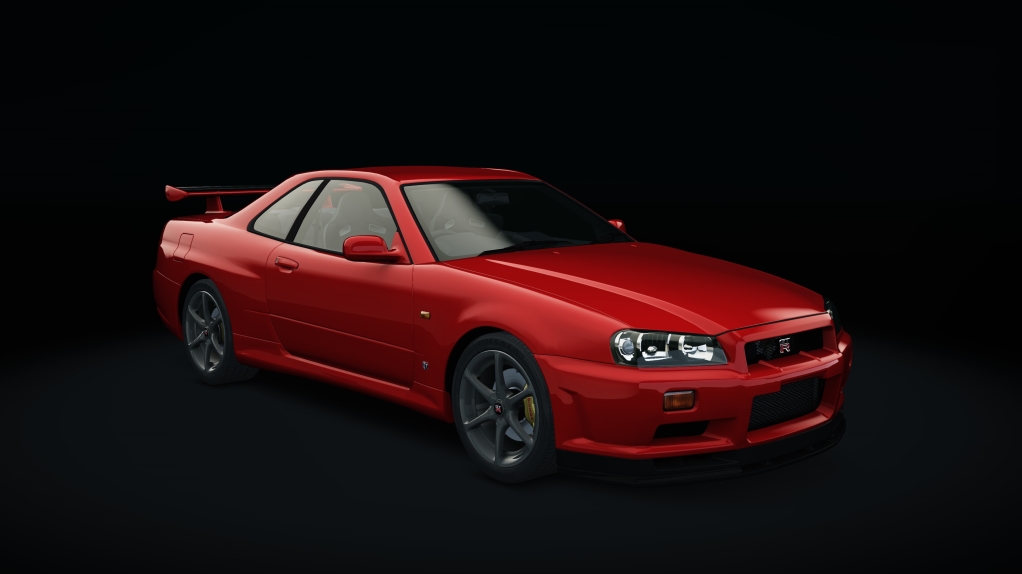 Nissan Skyline GTR R34 MTBRacing, skin 01_active_red