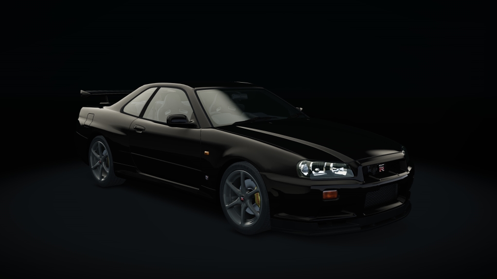 Nissan Skyline GTR R34 MTBRacing, skin 03_black_pearl