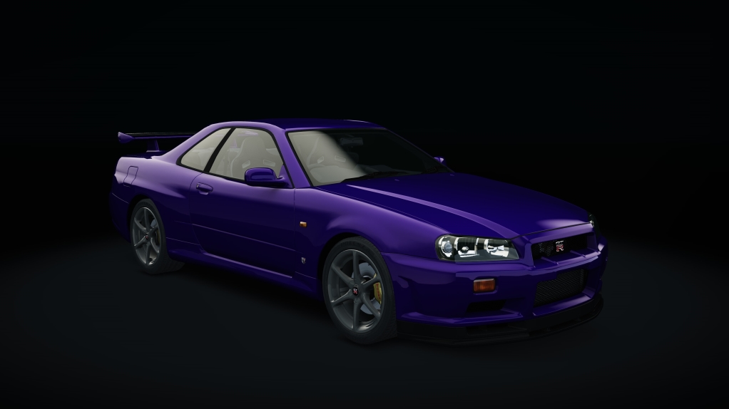 Nissan Skyline GTR R34 MTBRacing, skin 07_midnight_purple_ii