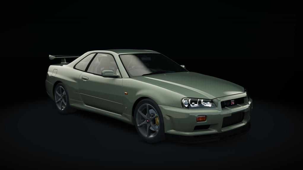 Nissan Skyline GTR R34 MTBRacing, skin 08_millennium_jade