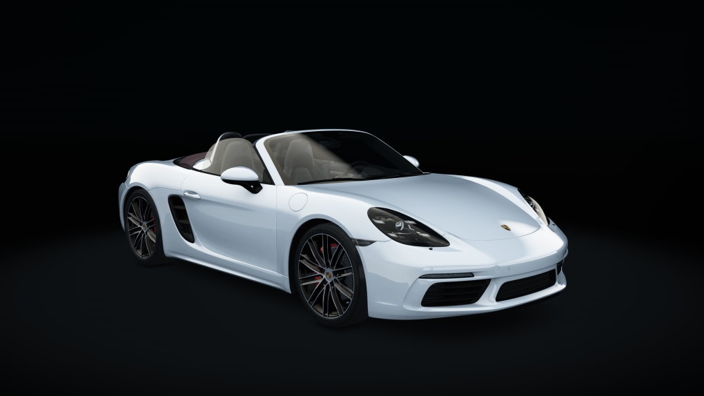 Porsche 718 Boxster S PDK, skin 04_white