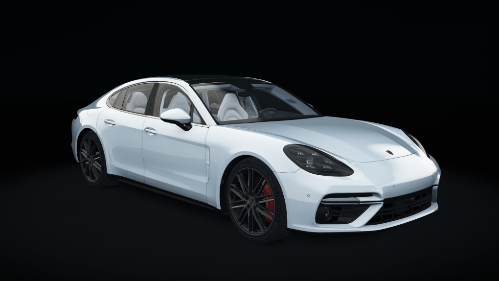 Porsche Panamera Turbo, skin 02_white