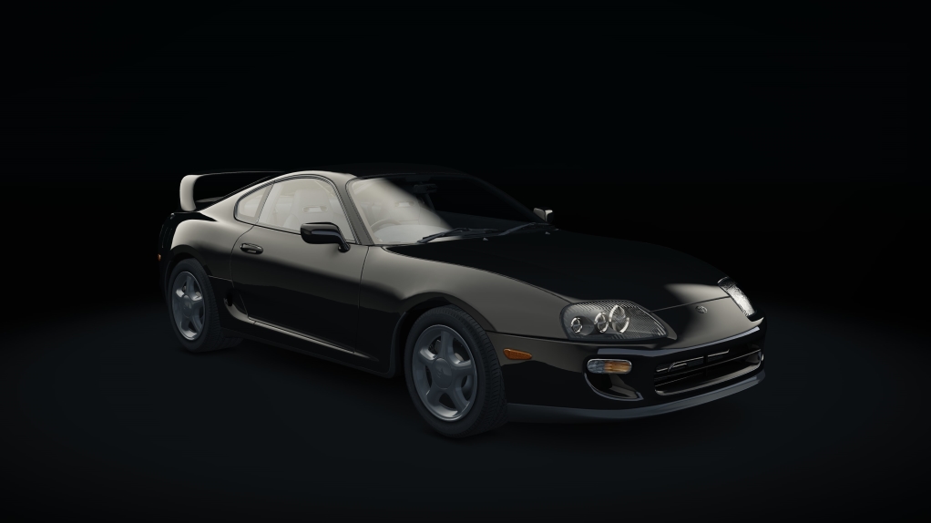 Toyota Supra MKIV, skin 04_black