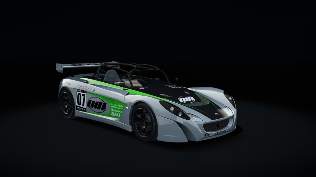 Lotus 2-Eleven GT4, skin Atech_Green_07