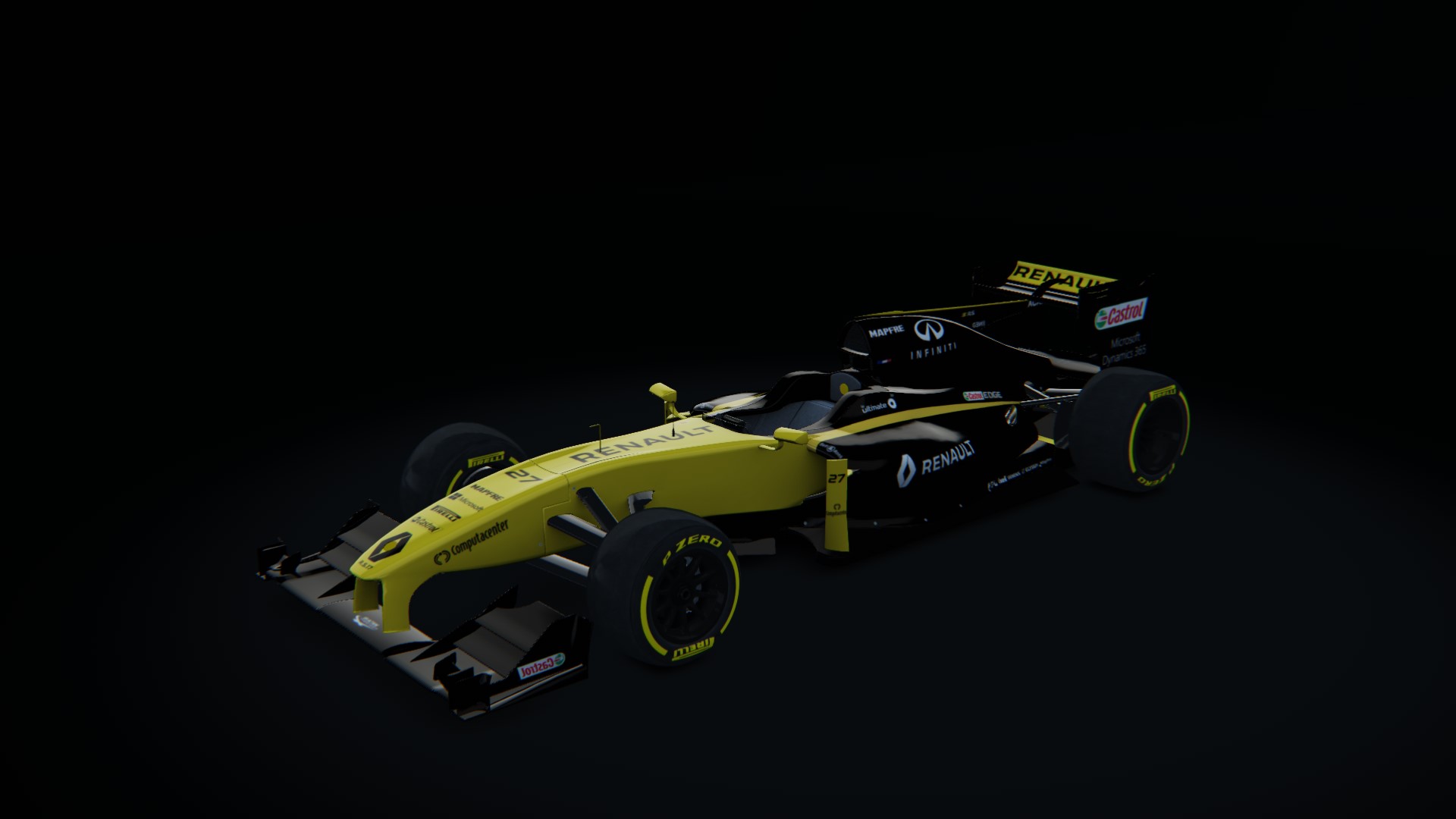 Lotus Exos 125, skin Renault_RS17_hulkenberg