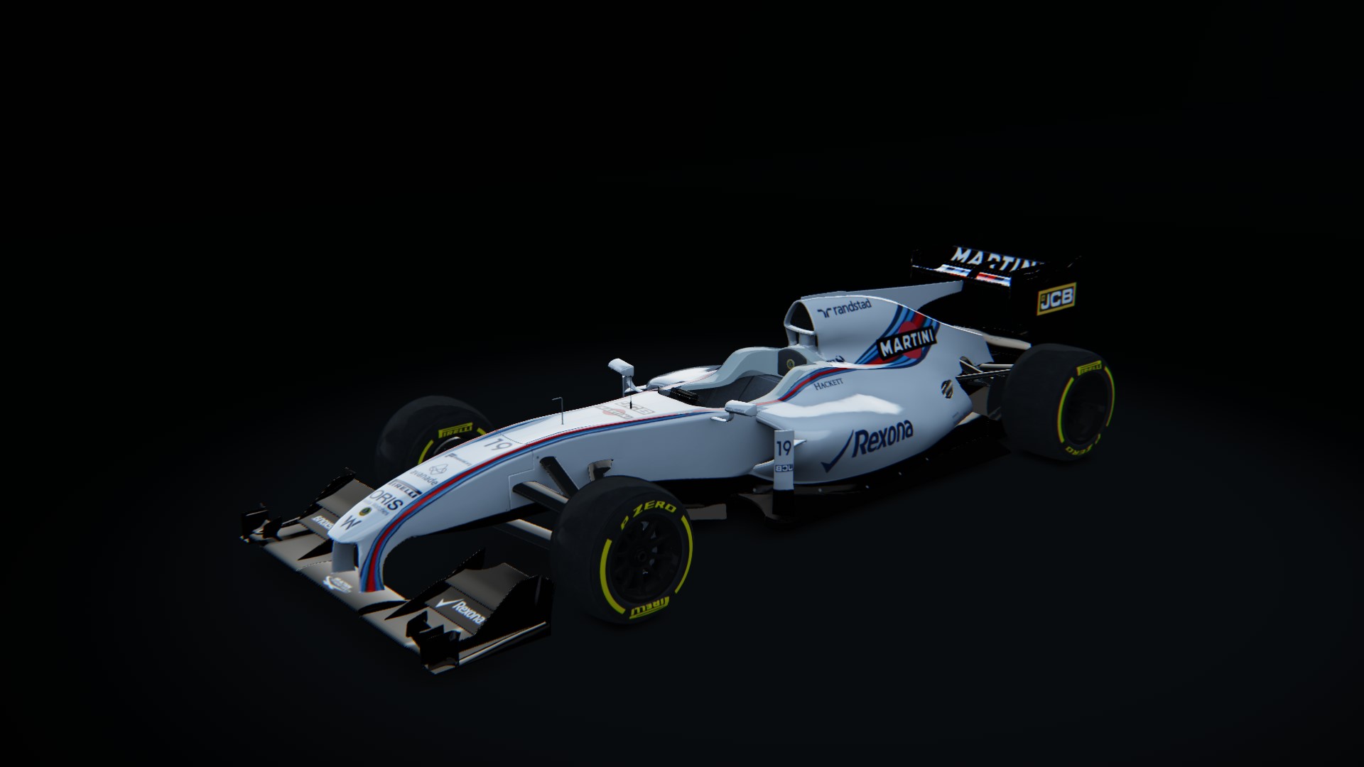 Lotus Exos 125, skin Williams_FW40_massa