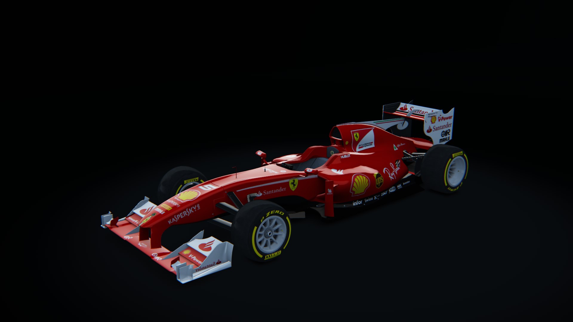 Lotus Exos 125, skin ferrari_SF70_H_vettel