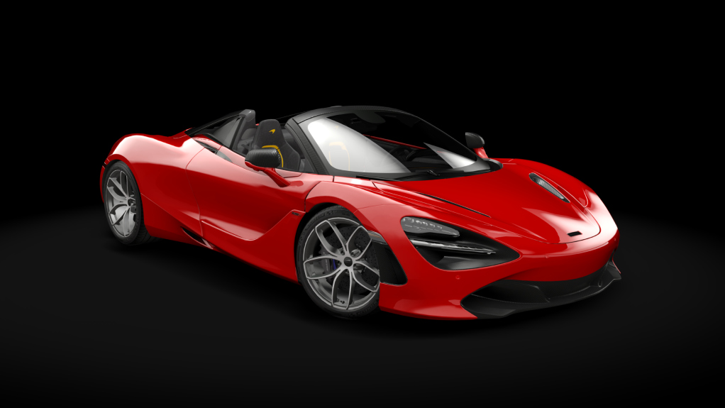 McLaren 720S Spider, skin Red