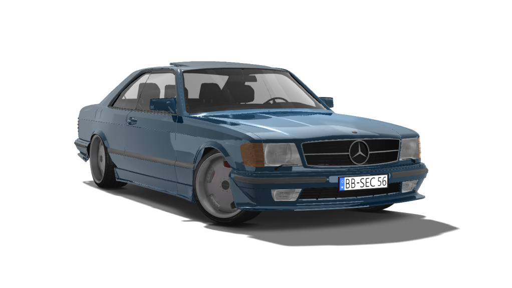 !Mercedes-Benz 560SEC AMG 6.0, skin Dark_Blue