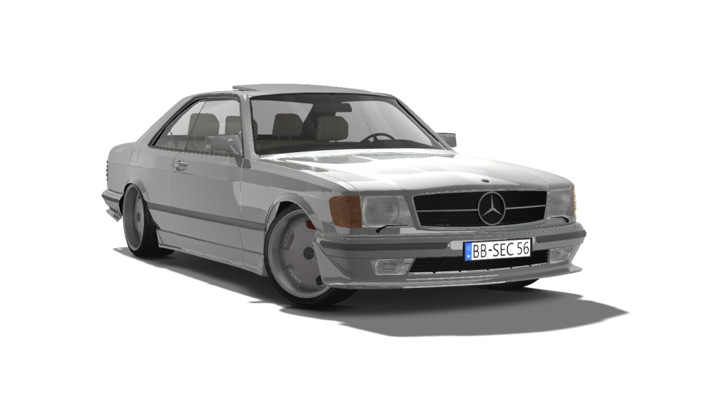 !Mercedes-Benz 560SEC AMG 6.0, skin Iridium_Silver