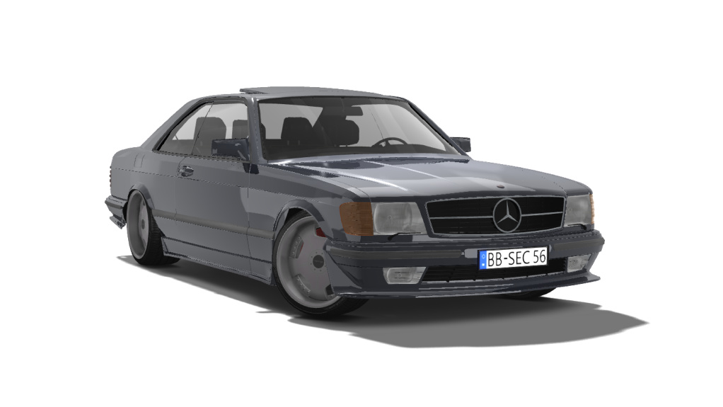 !Mercedes-Benz 560SEC AMG 6.0, skin Sky_Grey