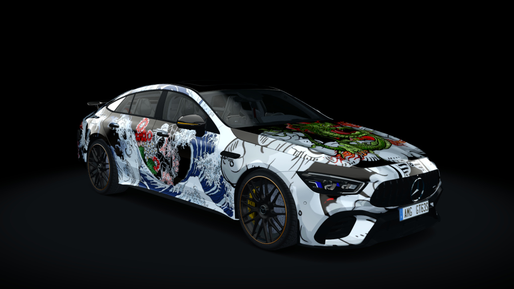 Mercedes-AMG GT63s Updated, skin Nippon