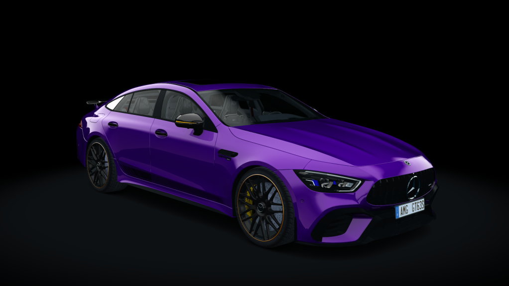 Mercedes-AMG GT63s Updated, skin indigo