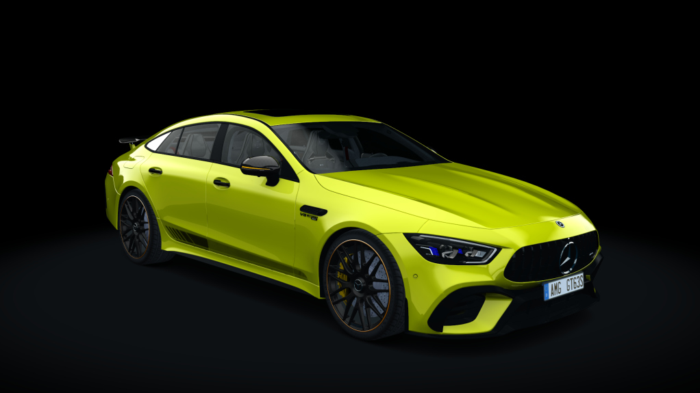 Mercedes-AMG GT63s Updated, skin racingyellow