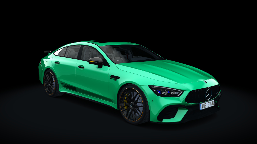 Mercedes-AMG GT63s Updated, skin springgreen