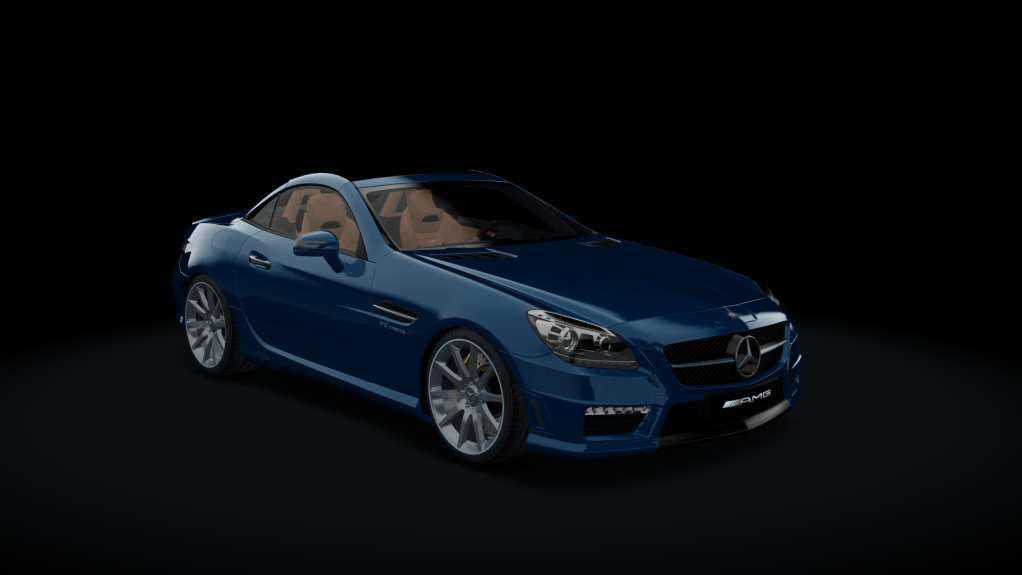 Mercedes-Benz SLK55 AMG, skin Blue_2