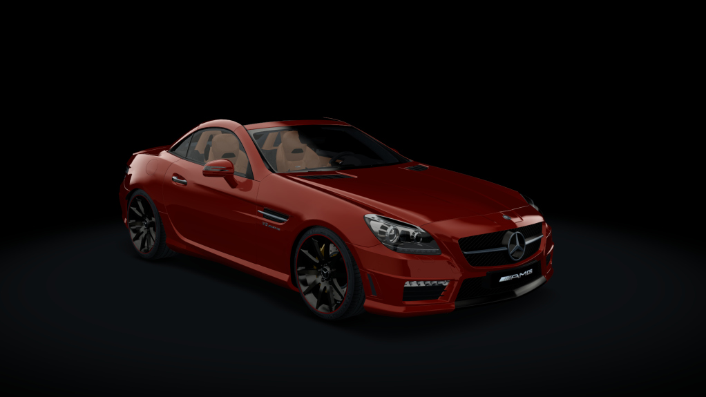 Mercedes-Benz SLK55 AMG, skin Red_2