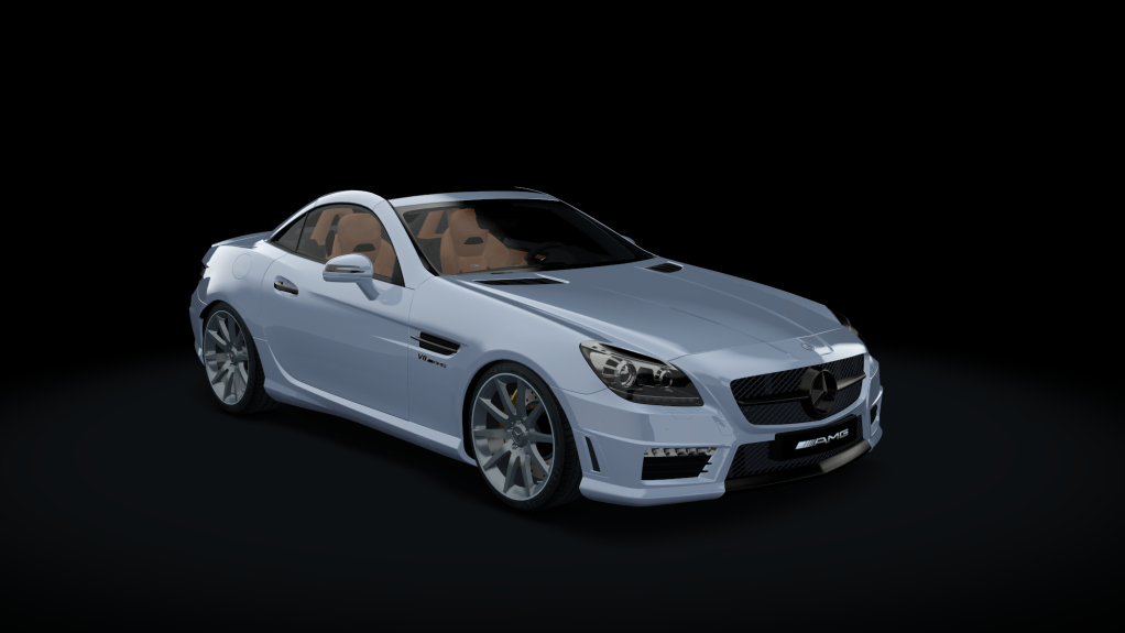 Mercedes-Benz SLK55 AMG, skin Silver_2